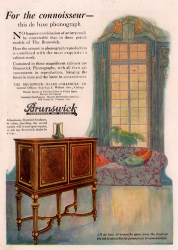 1920 brunswick - 1920, ad